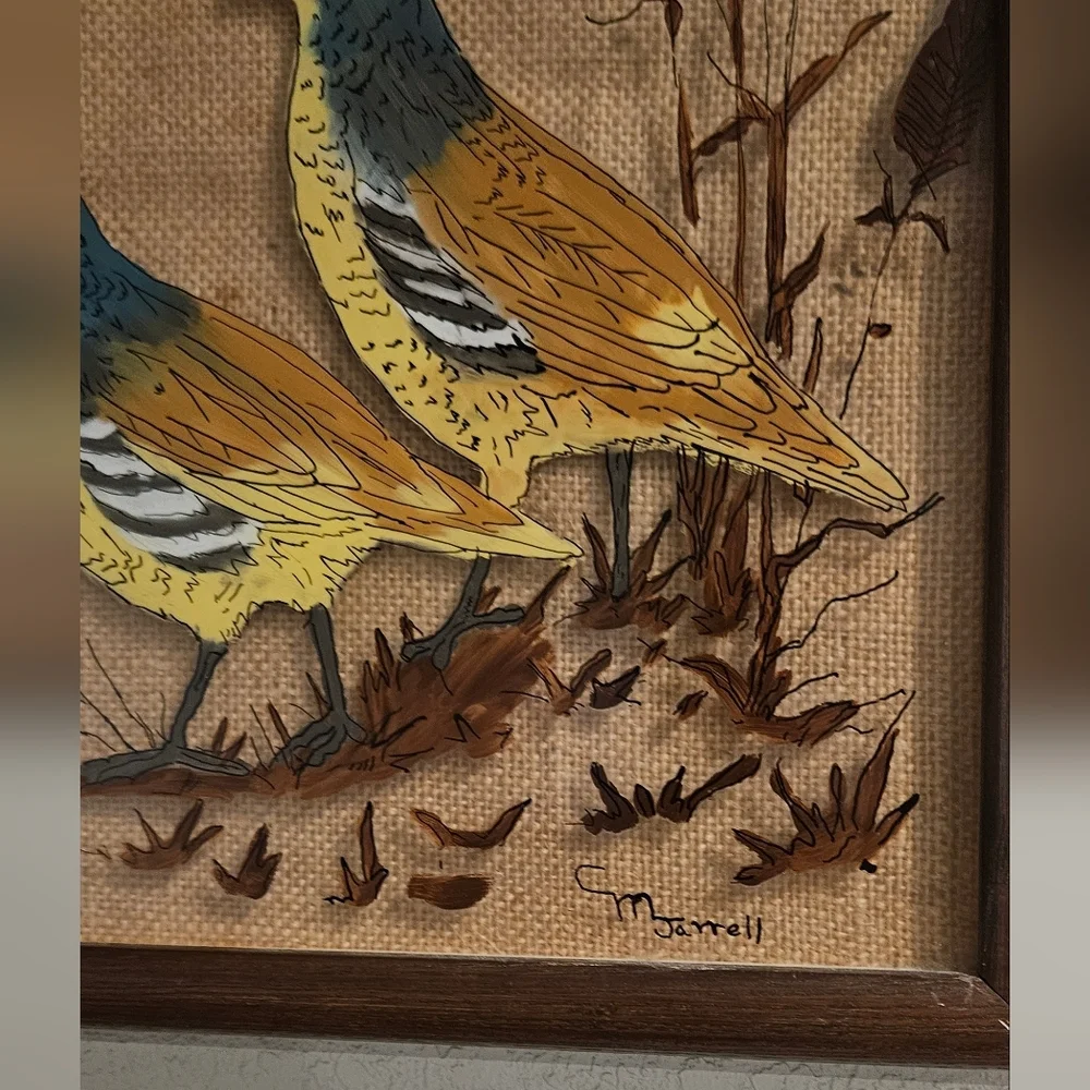 Vintage Pheasant Framed Wall Art - Picture 2 of 3